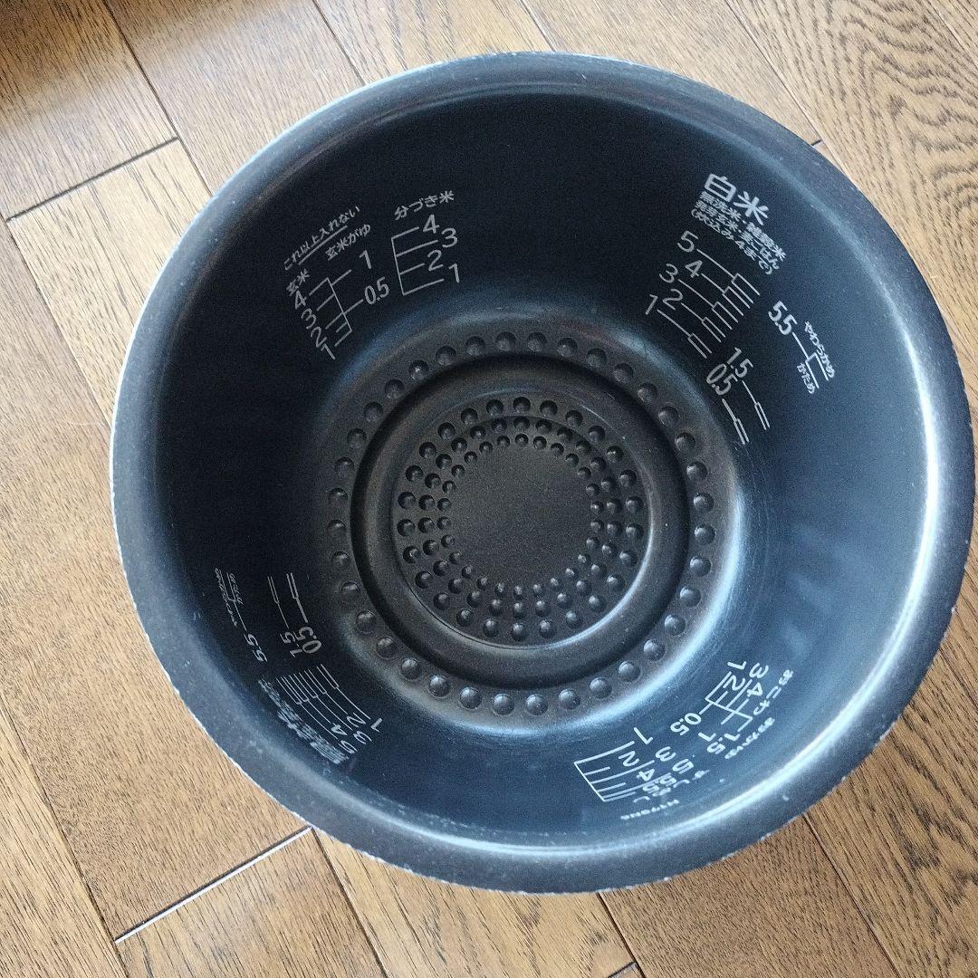 【ジャンク】日立 炊飯器 RZ-W100FM K漆黒 5.5合炊き ふっくら御膳