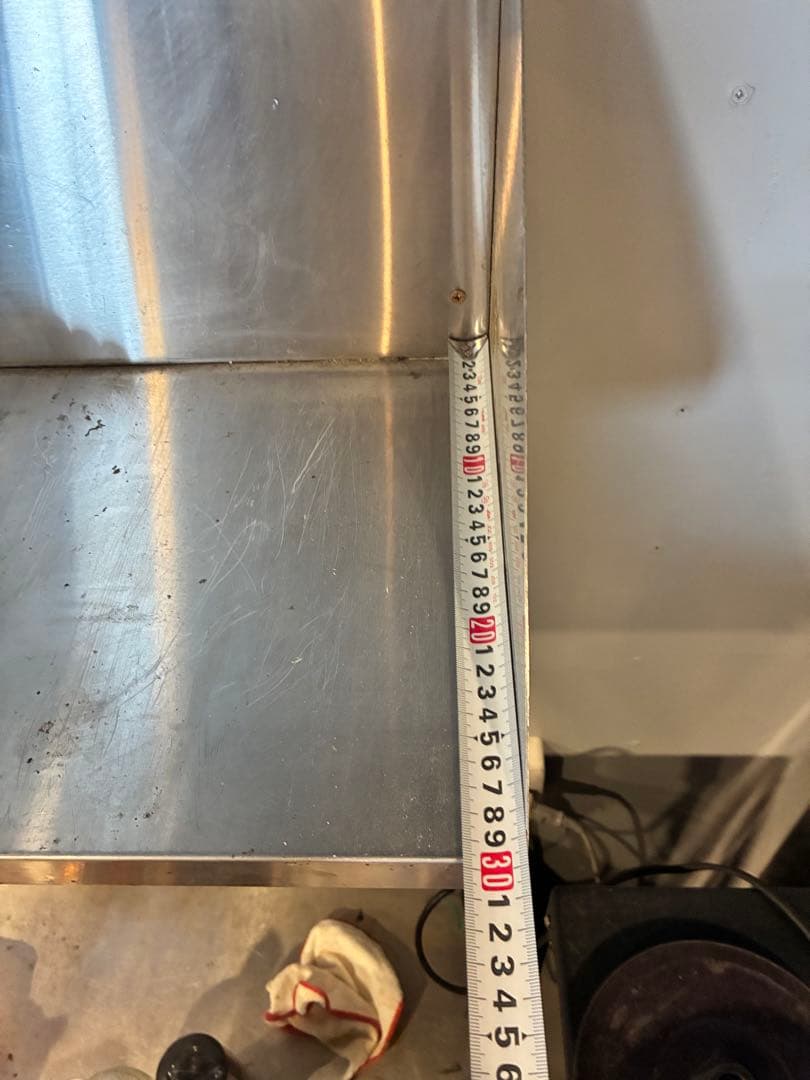 業務用　ステンレス壁取り付け棚　幅１２００　120cm