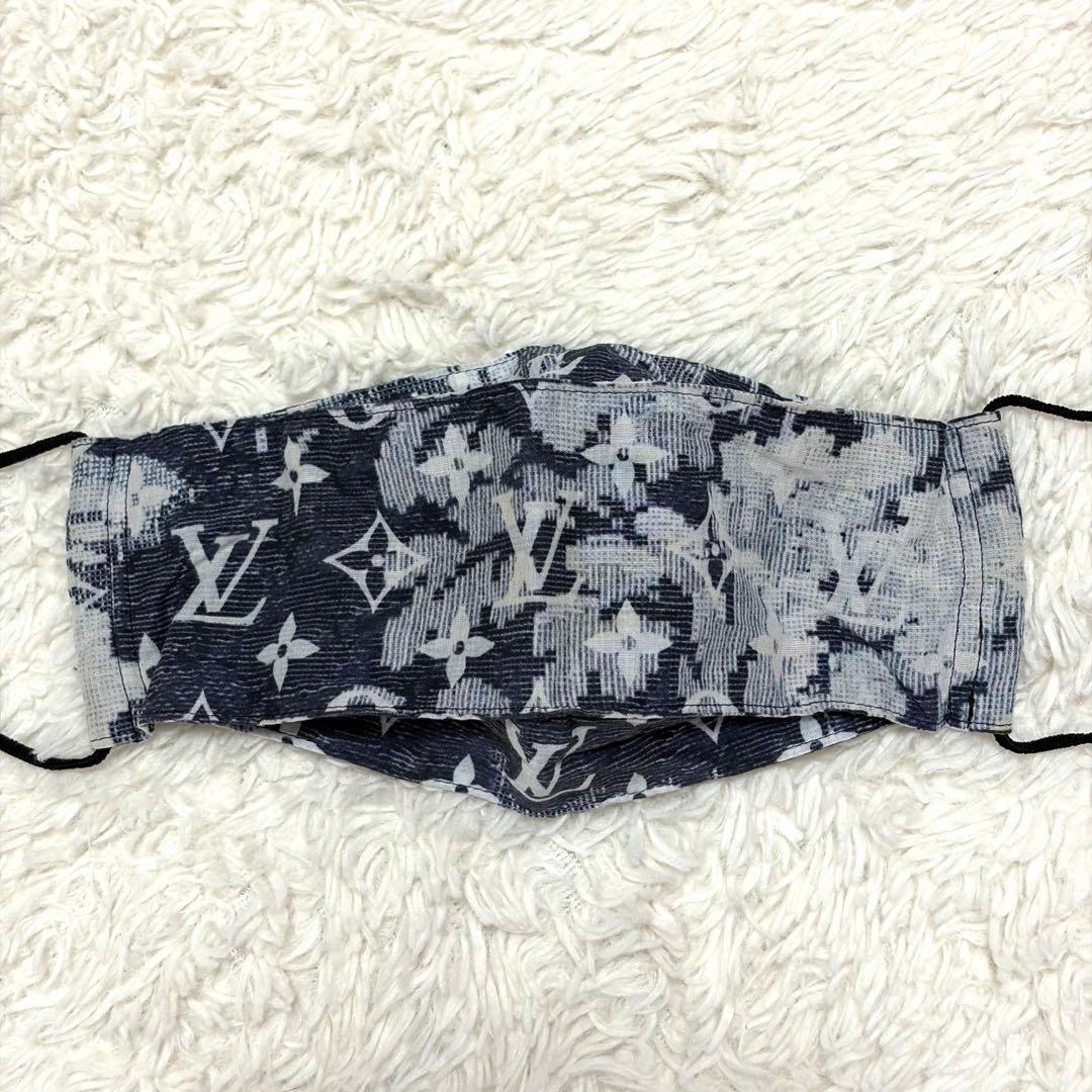 LOUIS VUITTON 良品✨ルイヴィトン モノグラムタペストリー マスク