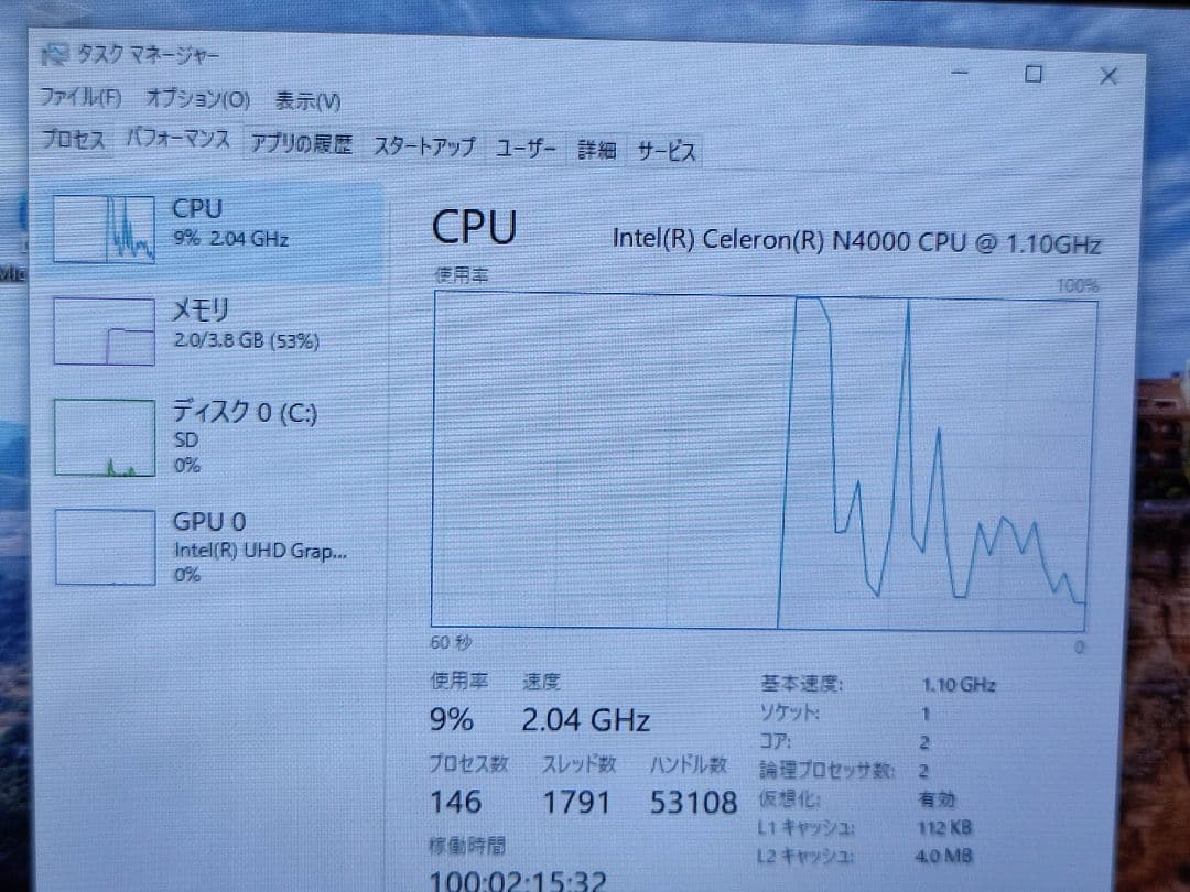 タブレットPC Lenovo IdeaPad