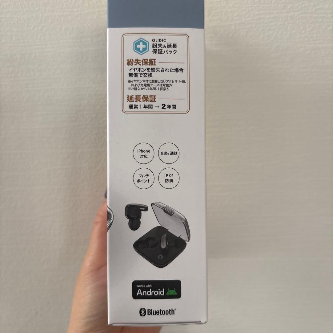 【美品】GLiDiC TW-5300 ワイヤレスイヤホン ブラック