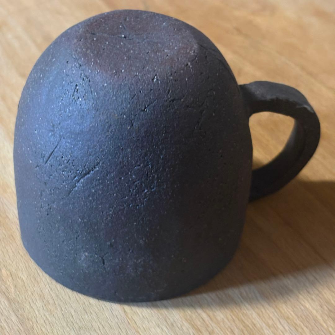 吉田次朗さん　マグカップ２個セット　茶　未使用