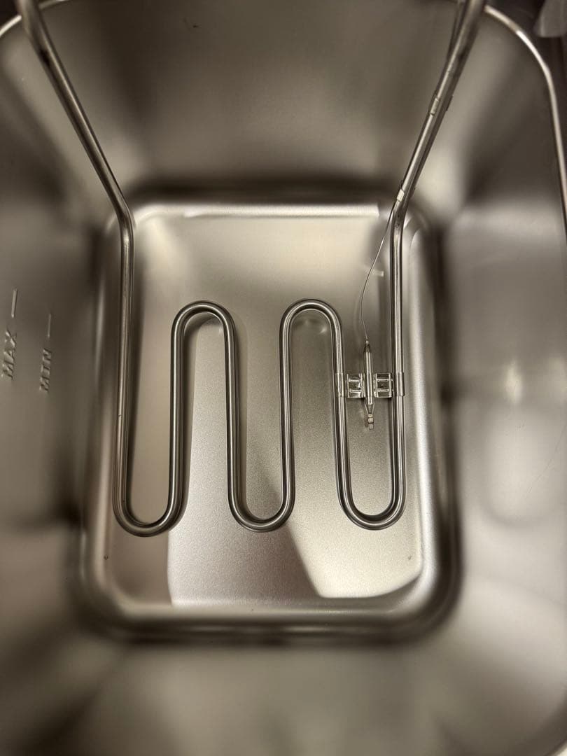 電気フライヤー 卓上フライヤー 揚げ物器 ミニフライヤー 温度調節 6L 揚げ物