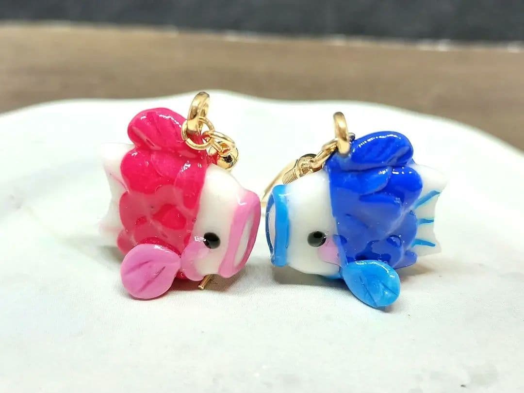 鯉のぼりピアス