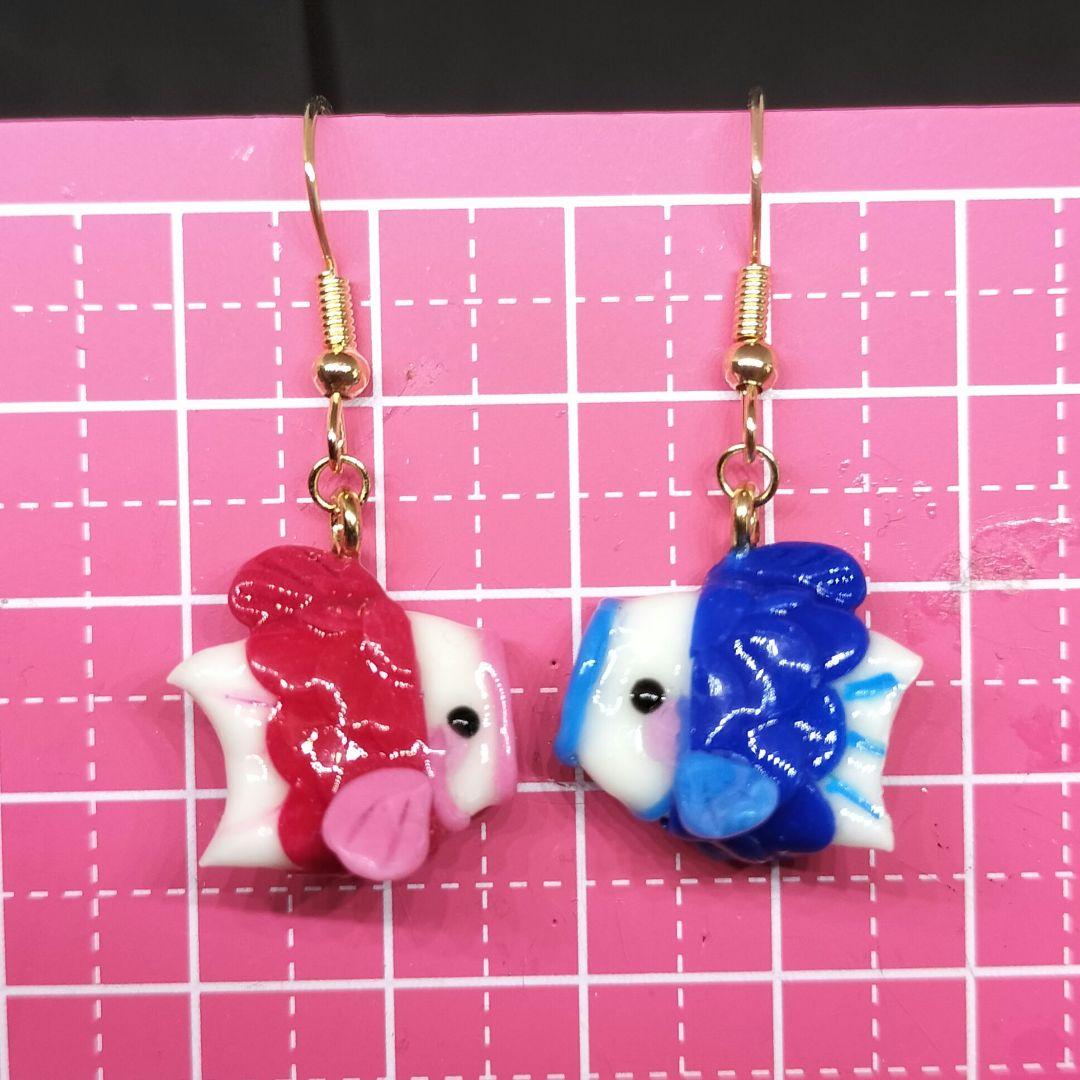 鯉のぼりピアス
