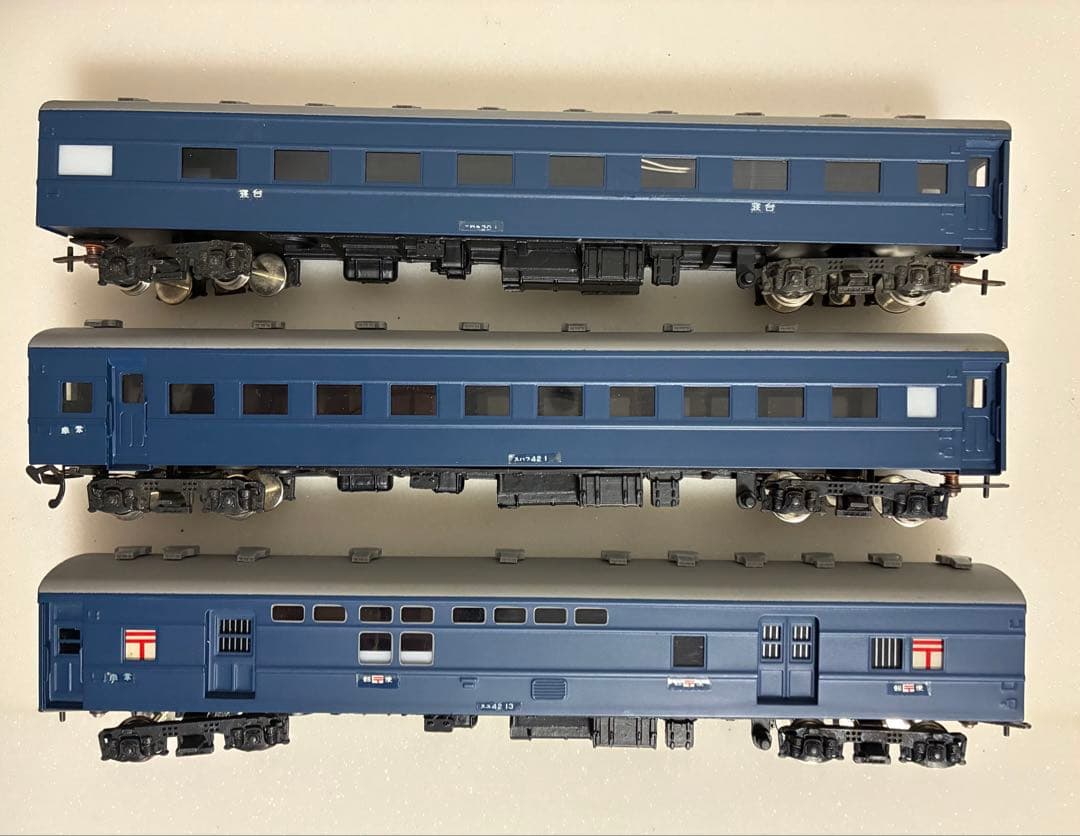 HOゲージ スハ43系客車　3両セット