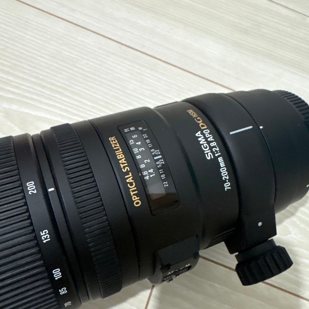 レンズ(ズーム) SIGMA 70-200mm F2.8 EX DG OS HSM
