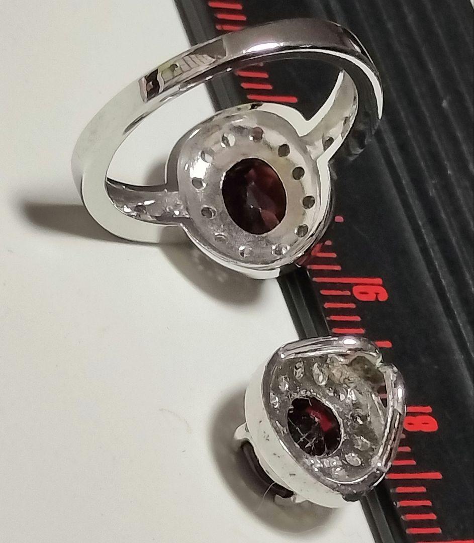 ガーネット リング ペンダントトップ