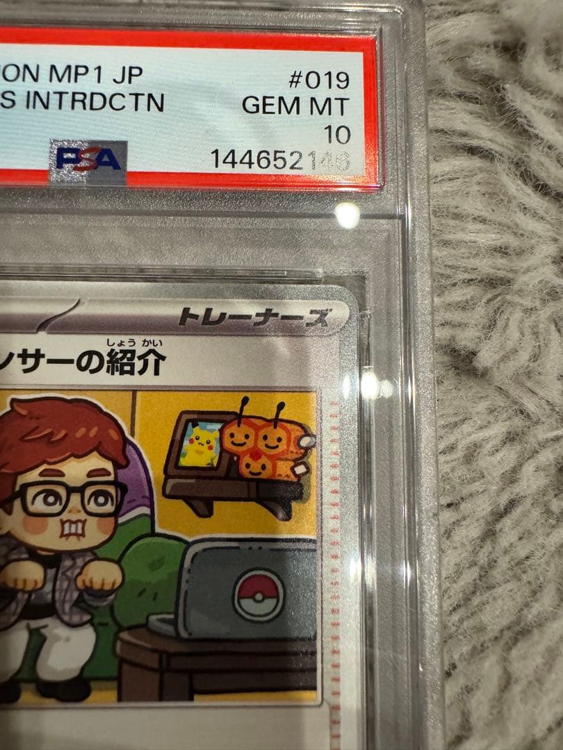 インフルエンサーの紹介　PSA10
