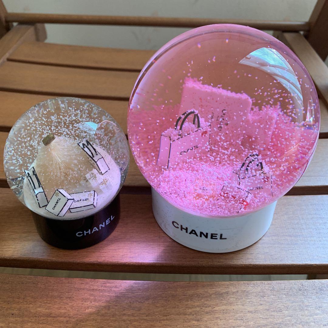 CHANEL スノードーム 2点セット