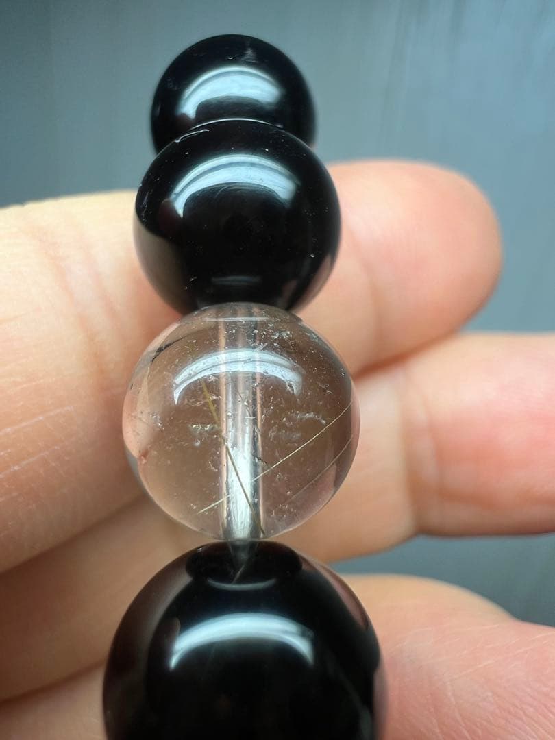 悪を排除し金運と成功を掴む⭐︎すべての加護をもたらすシトリン天珠とモリオン&ルチル