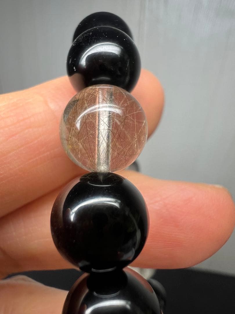 悪を排除し金運と成功を掴む⭐︎すべての加護をもたらすシトリン天珠とモリオン&ルチル