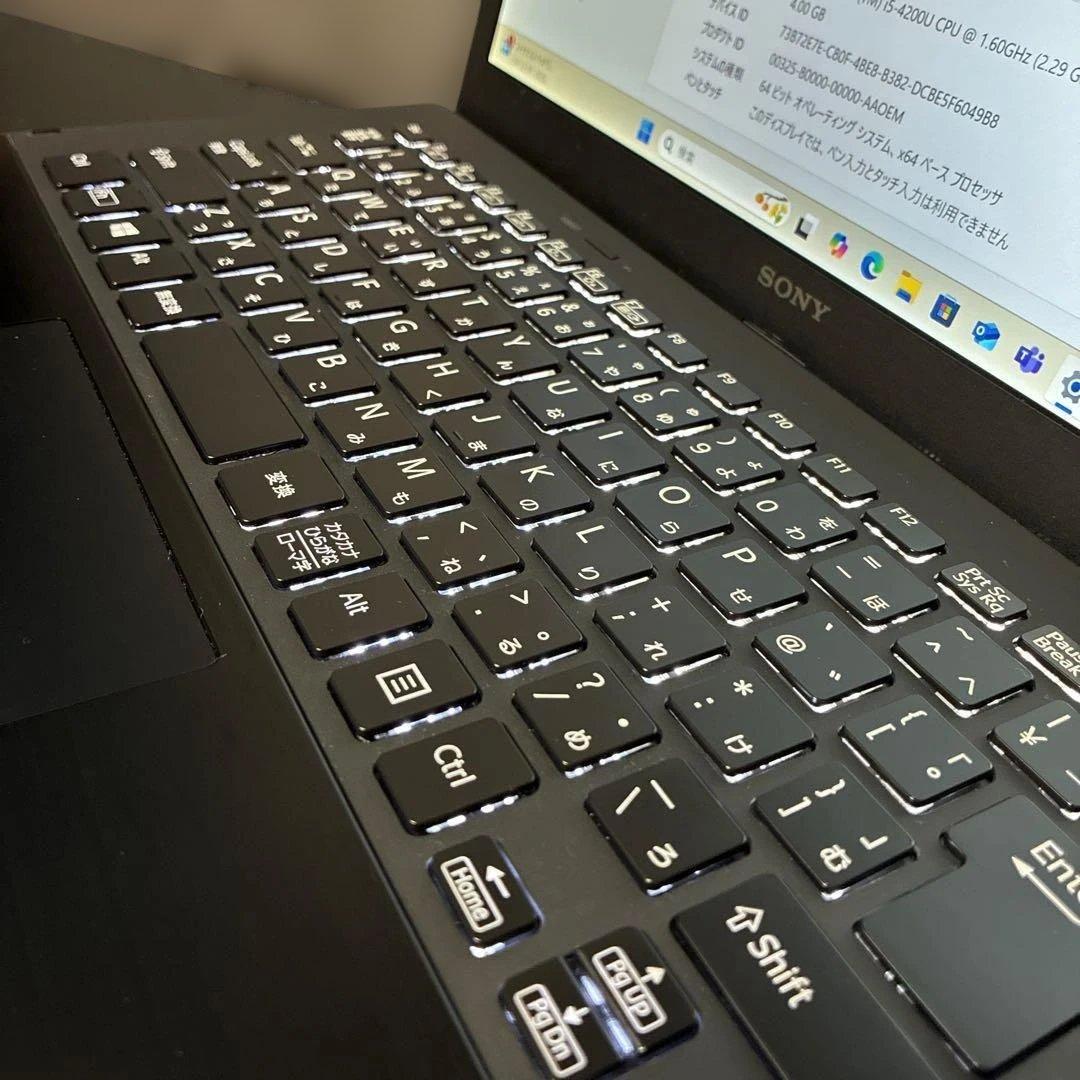 【SALE】VAIO Pro 13 Core i5搭載モデル