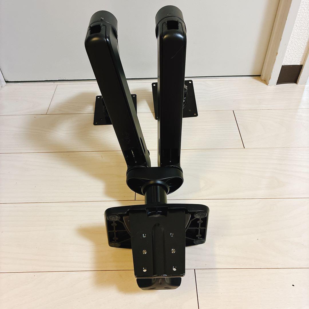 Amazonベーシック モニターアーム デュアル-ディスプレイタイプ 32インチ