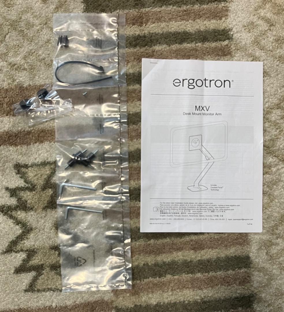 ergotron MXV モニターアーム スリムタイプ