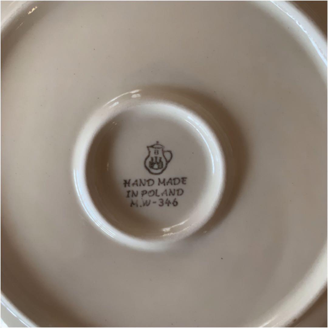 じゅんさい　ポーリッシュポタリー　3点セット