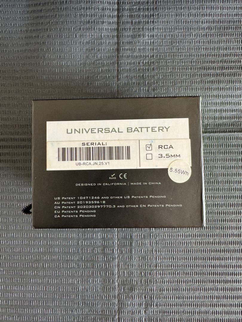 CRITICAL ワイヤレスパワーサプライ(RCA電源) タトゥーマシン(用品)