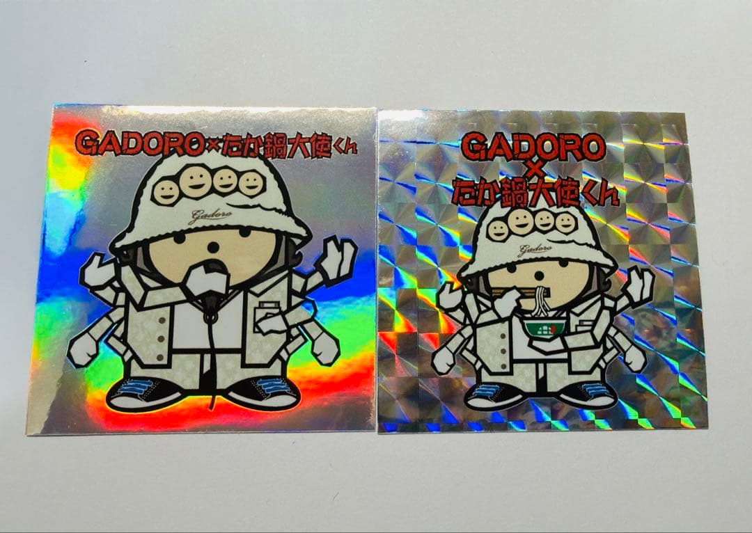 GADOROステッカー+直筆サインセット