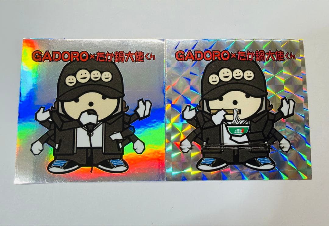 GADOROステッカー+直筆サインセット