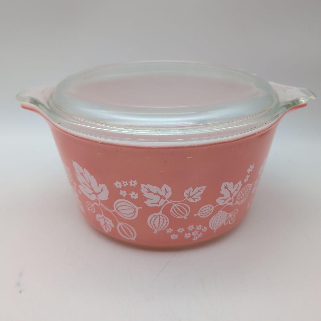 PYREX パイレックス オールドパイレックス グースベリー 昭和レトロ 3点