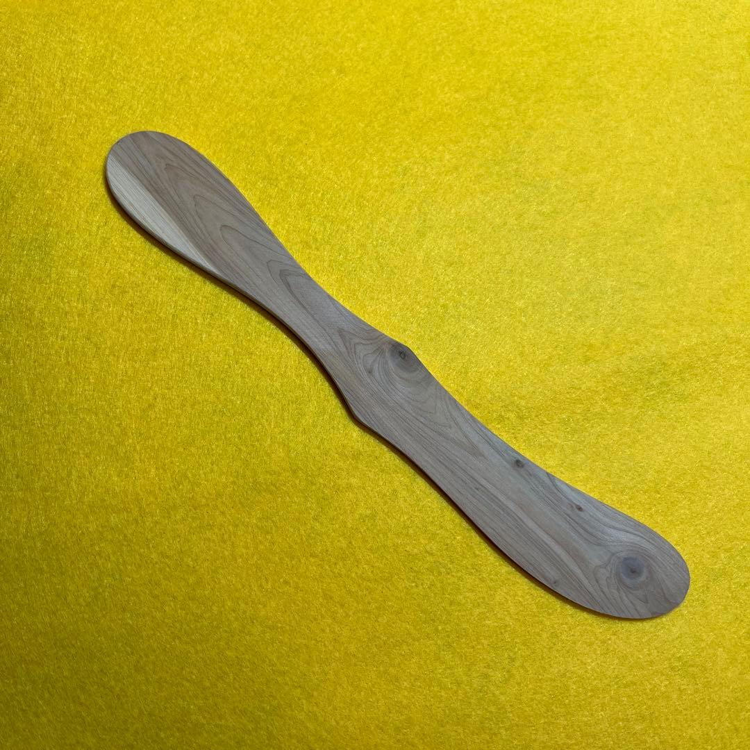 【未使用品】スウェーデン雑貨　木べら　手工芸品