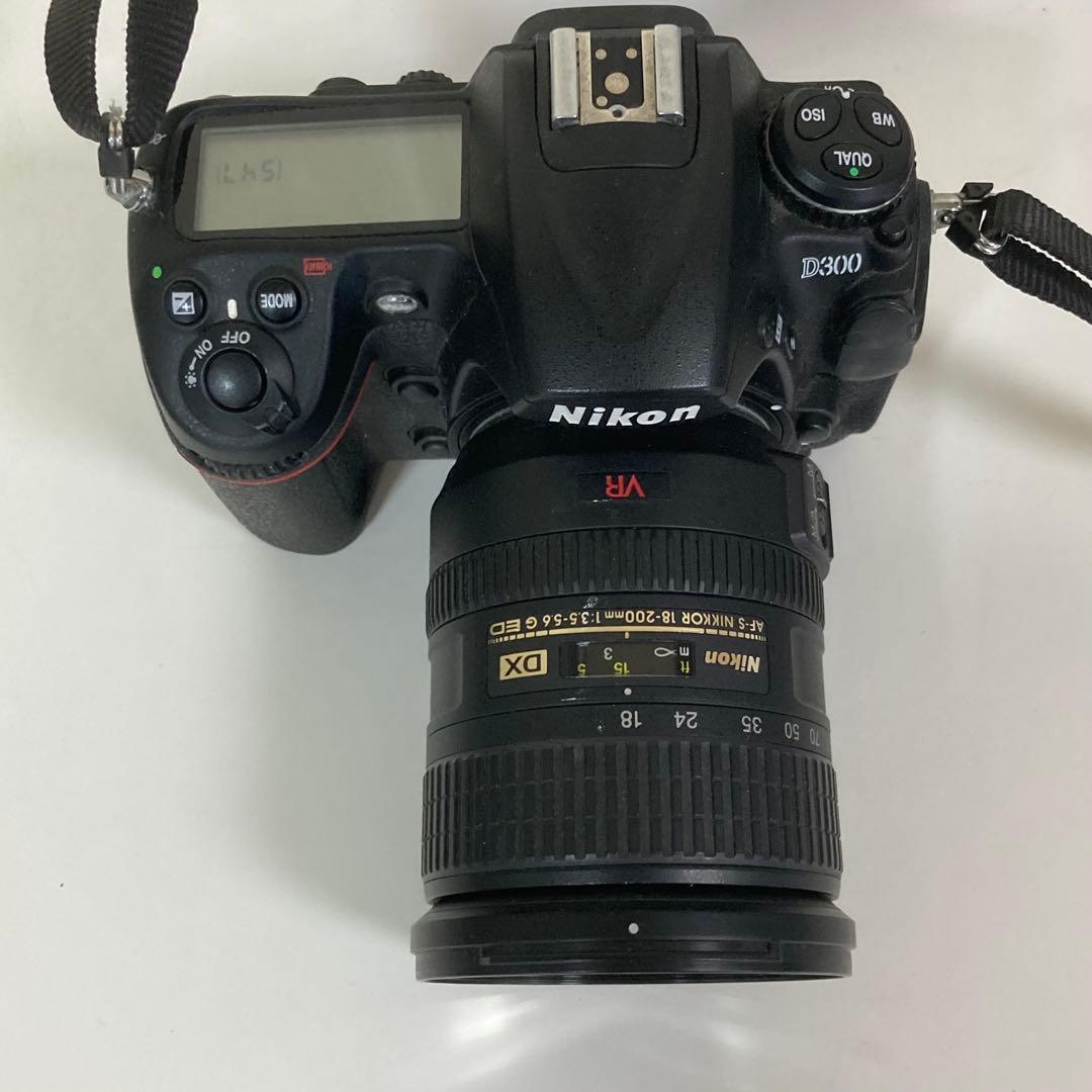 【現状品 通電確認済】Nikon D300 デジタル一眼レフカメラ レンズ付