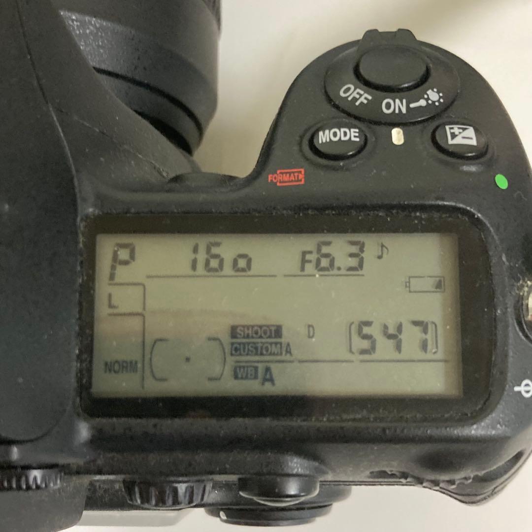 【現状品 通電確認済】Nikon D300 デジタル一眼レフカメラ レンズ付