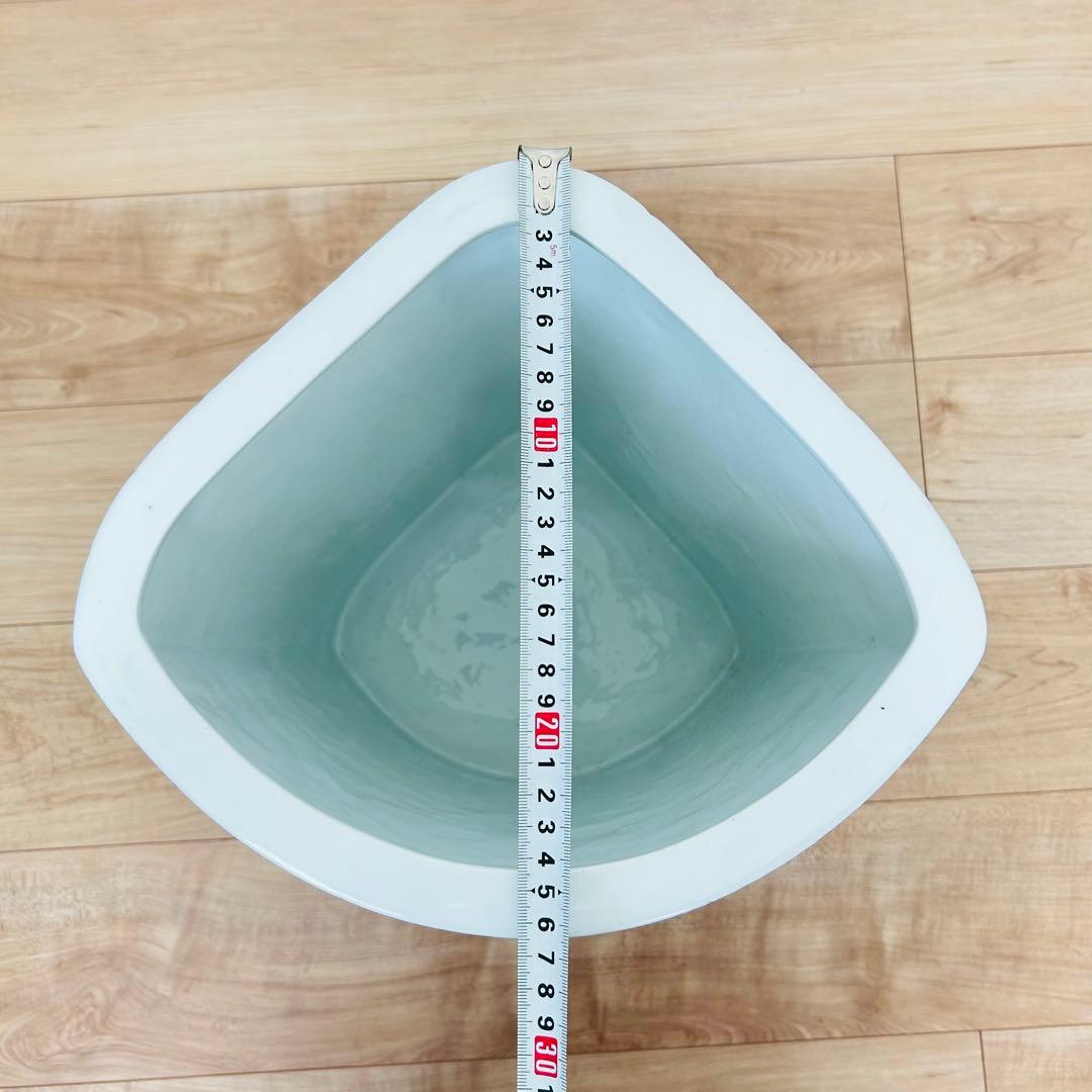 有田焼 コーナー用 花瓶 花器 傘立て 壺 大型 高さ47.5cm