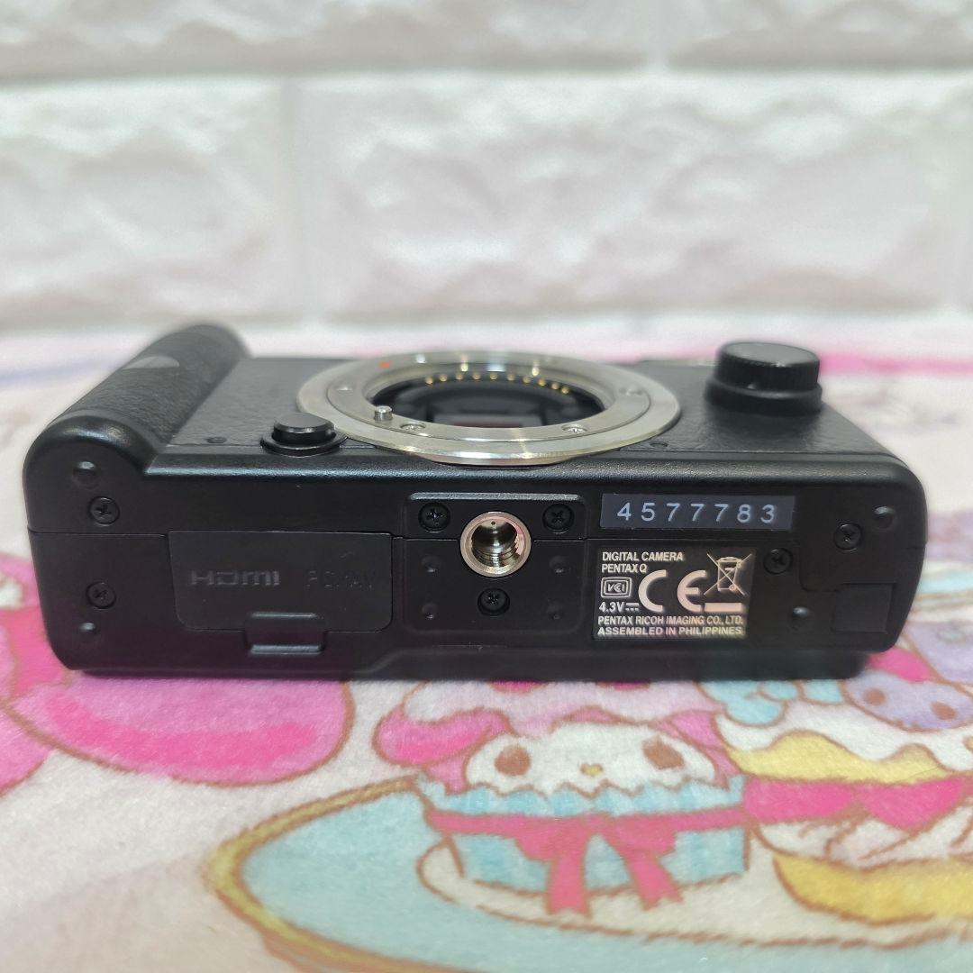 518美品【PENTAX Q 02】 レンズキット LIMITED SILVER
