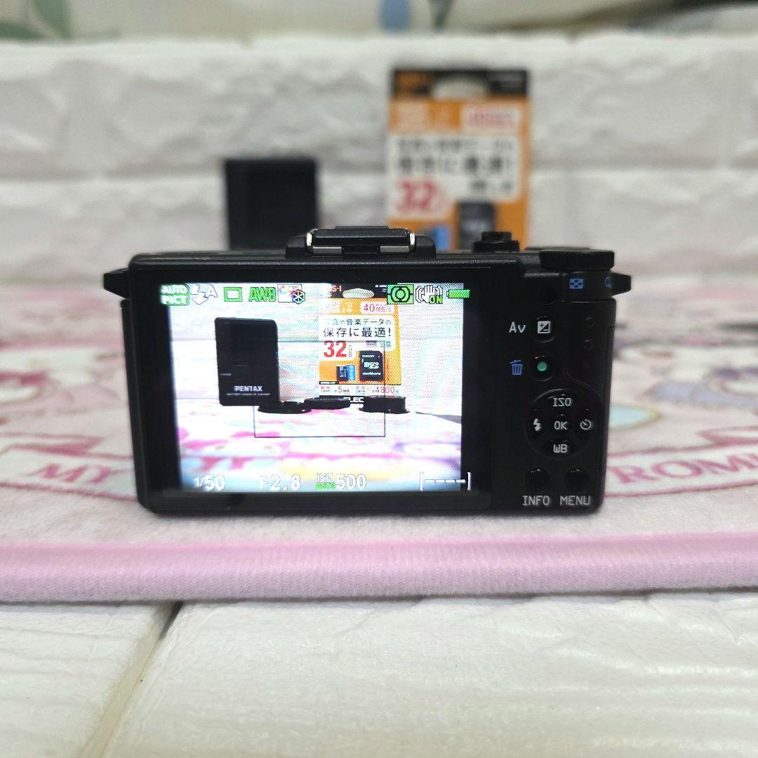 518美品【PENTAX Q 02】 レンズキット LIMITED SILVER