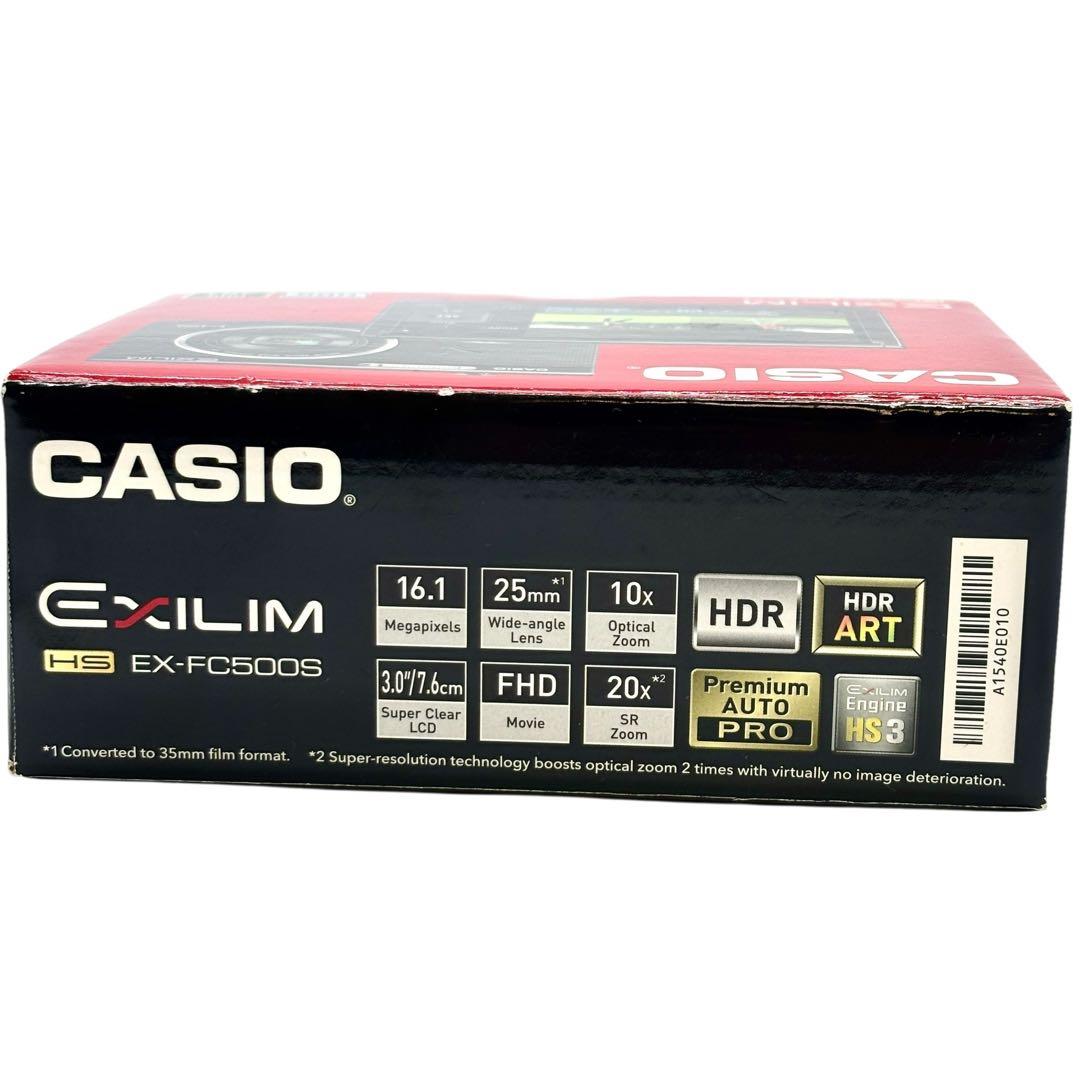 CASIO 石川遼 EXILIM EX-FC500S ゴルフモデル デジカメ