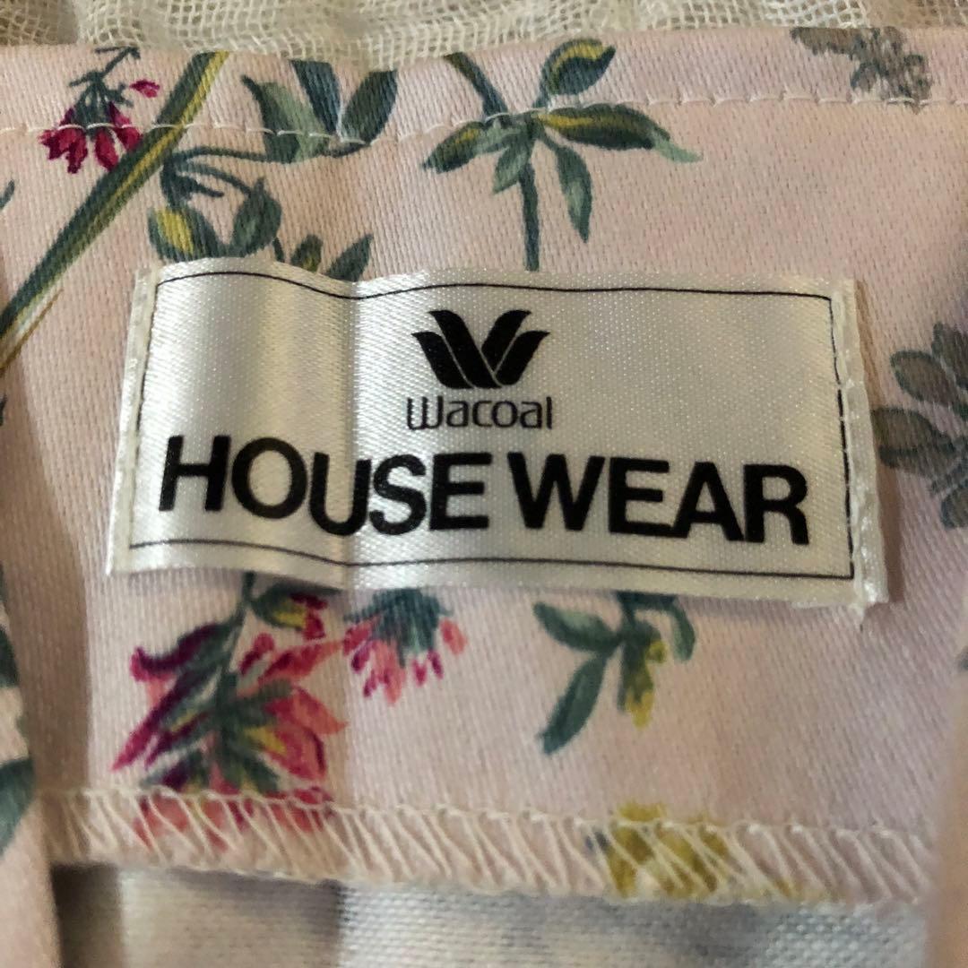 WACOAL ワコール エプロン ボタニカル柄 花柄 日本製