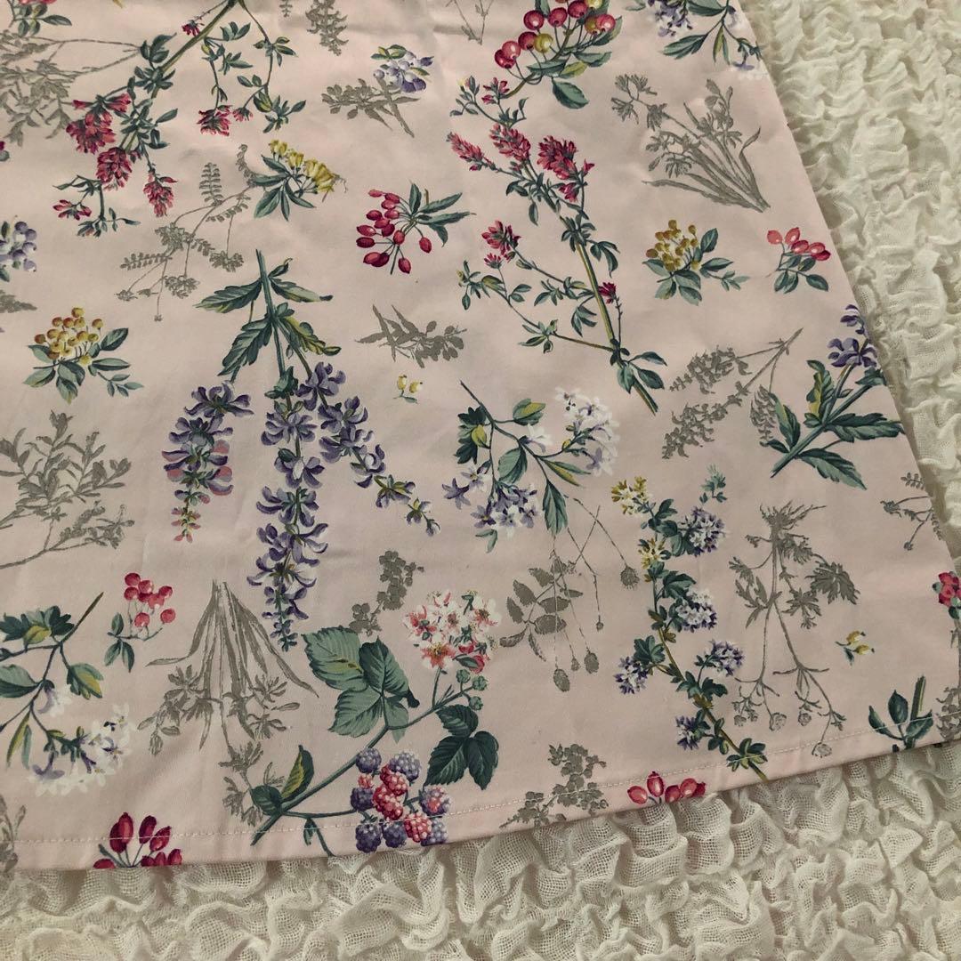 WACOAL ワコール エプロン ボタニカル柄 花柄 日本製