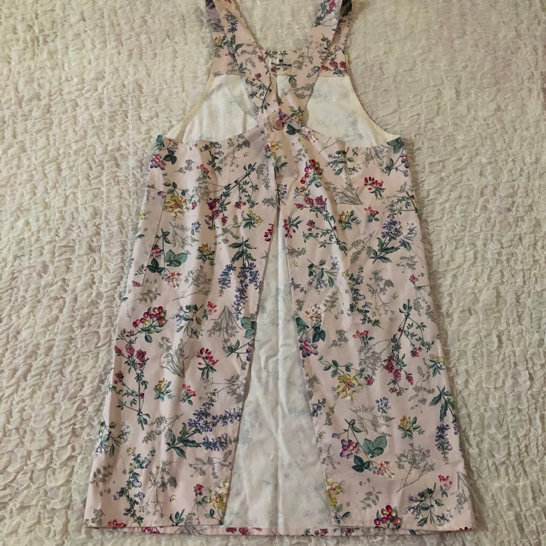 WACOAL ワコール エプロン ボタニカル柄 花柄 日本製