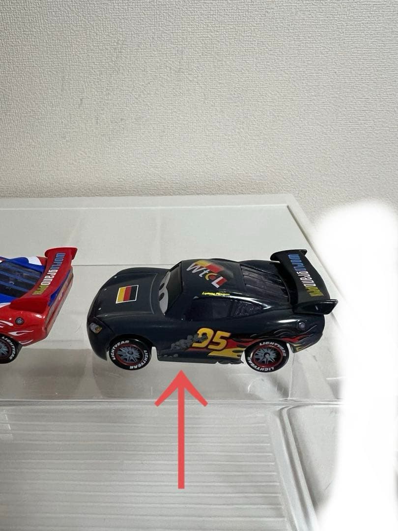 カーズ、ミニカー（マテル）マックィーン、カナダ、ドイツペイント