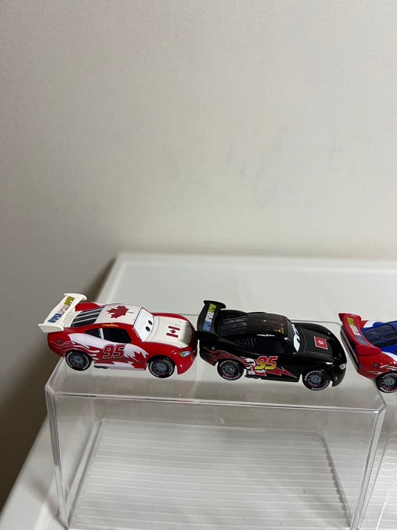 カーズ、ミニカー（マテル）マックィーン、カナダ、ドイツペイント