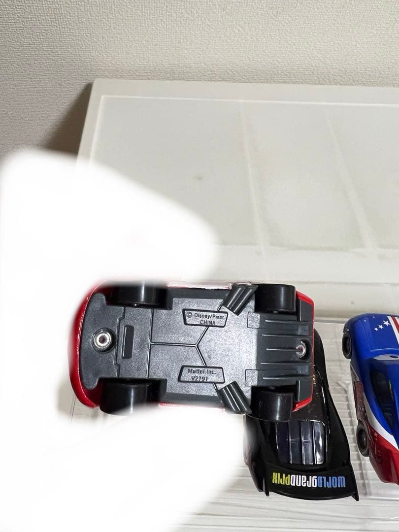 カーズ、ミニカー（マテル）マックィーン、カナダ、ドイツペイント