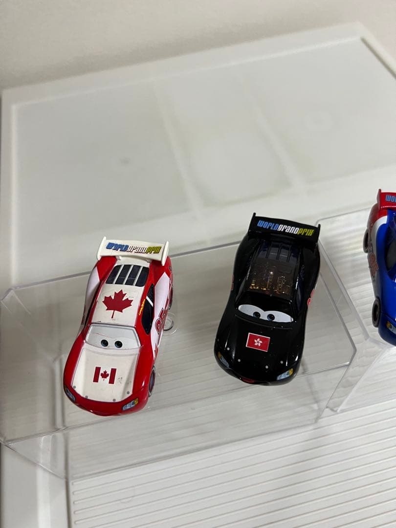 カーズ、ミニカー（マテル）マックィーン、カナダ、ドイツペイント