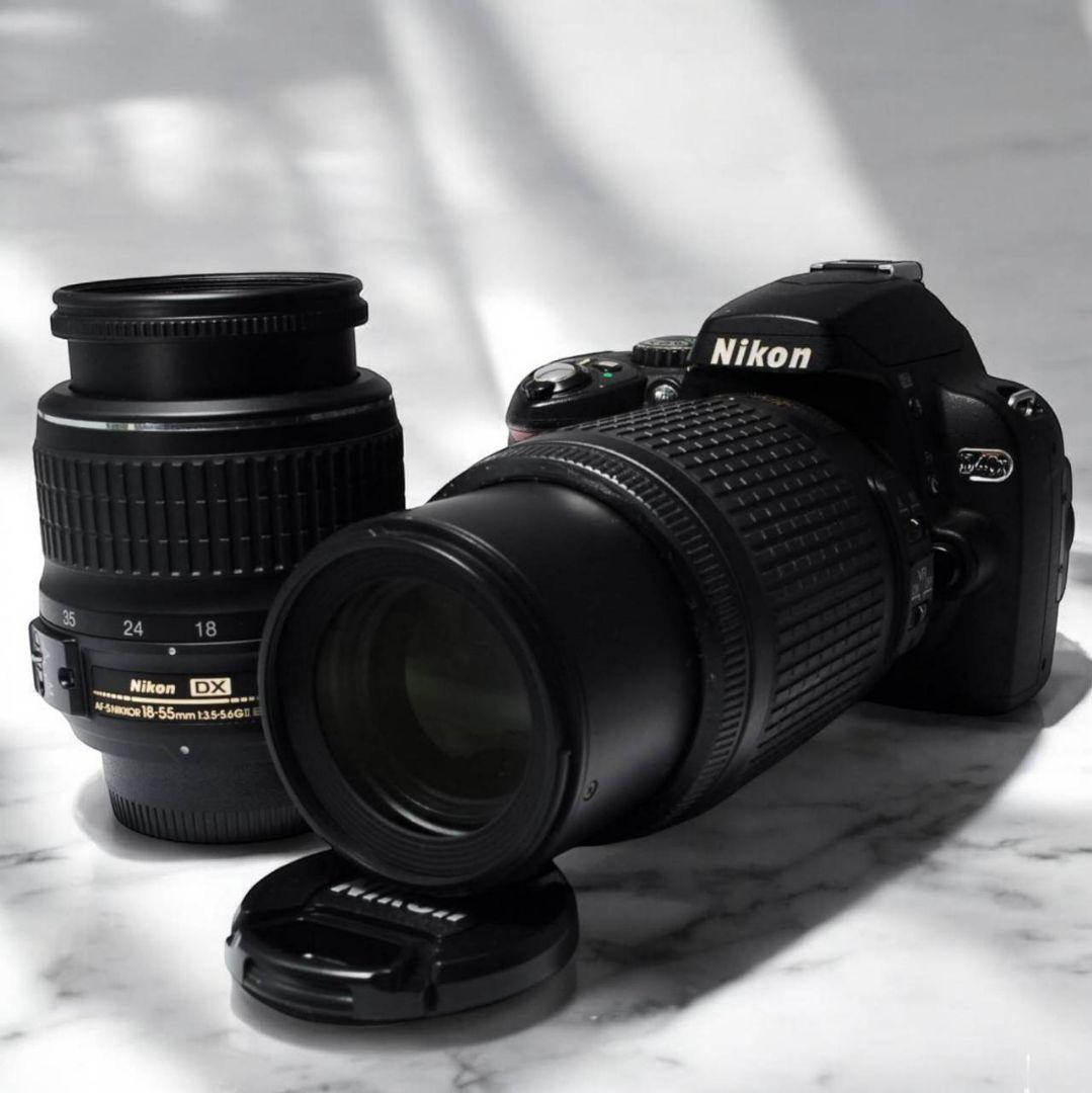 【決算セール】初心者向け Nikon D40X Wレンズ VR手ブレ補正