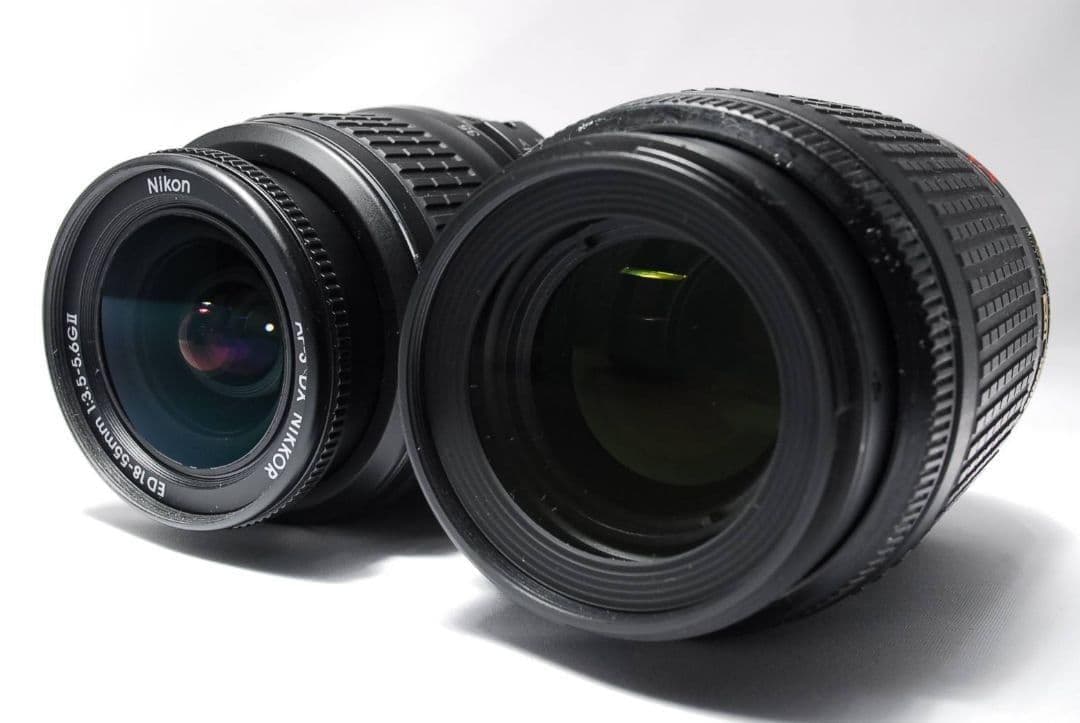 【決算セール】初心者向け Nikon D40X Wレンズ VR手ブレ補正