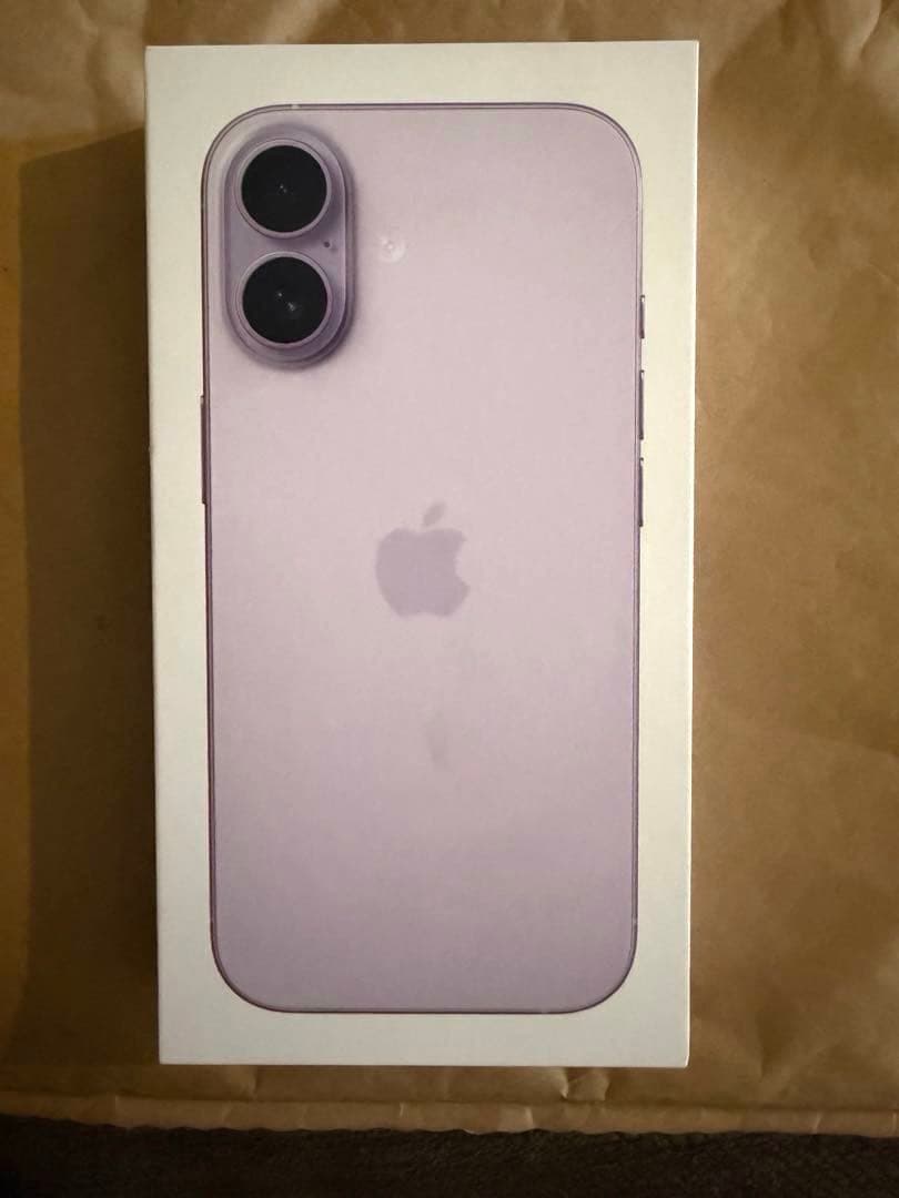レナ王iPhone17 256GB SIMフリー　ラベンダー