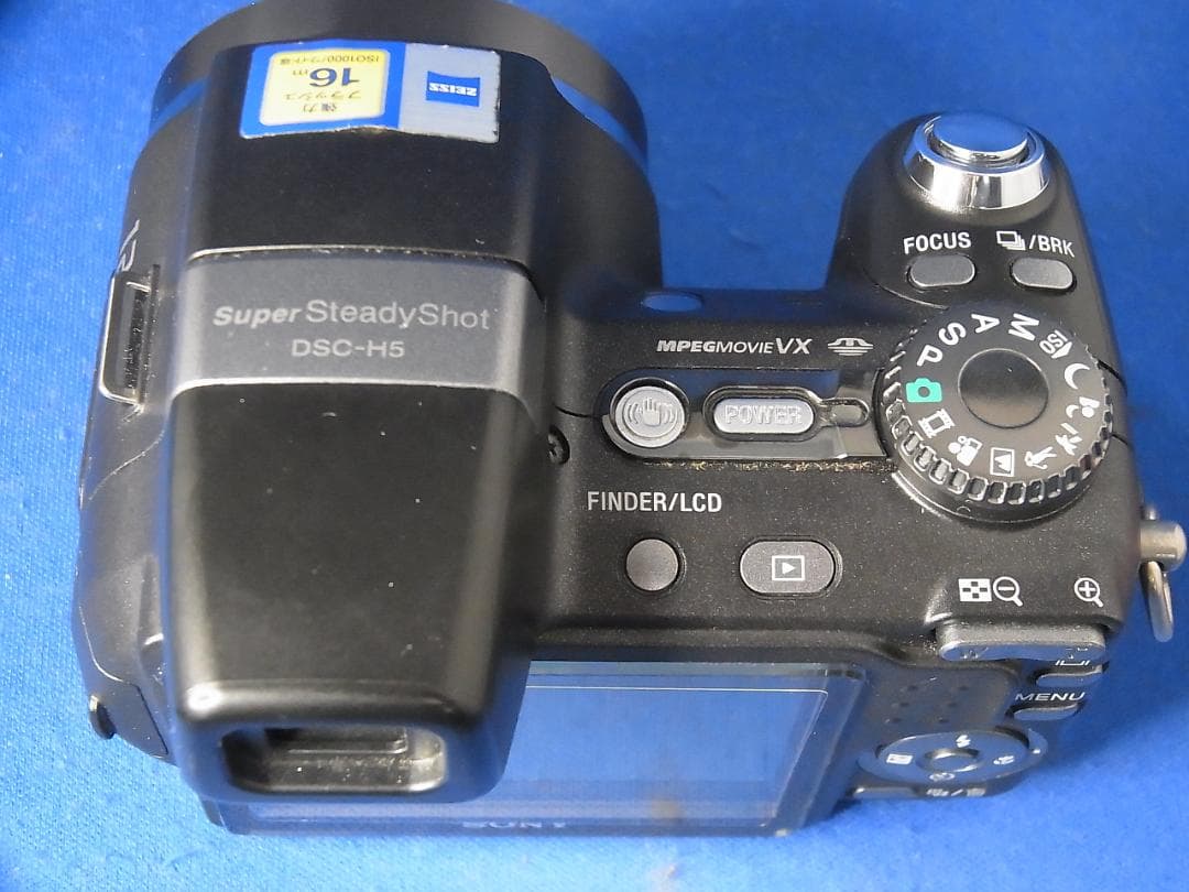 #3485 Cyber-shot DSC-H5 SONY 付属品等付 単三仕様