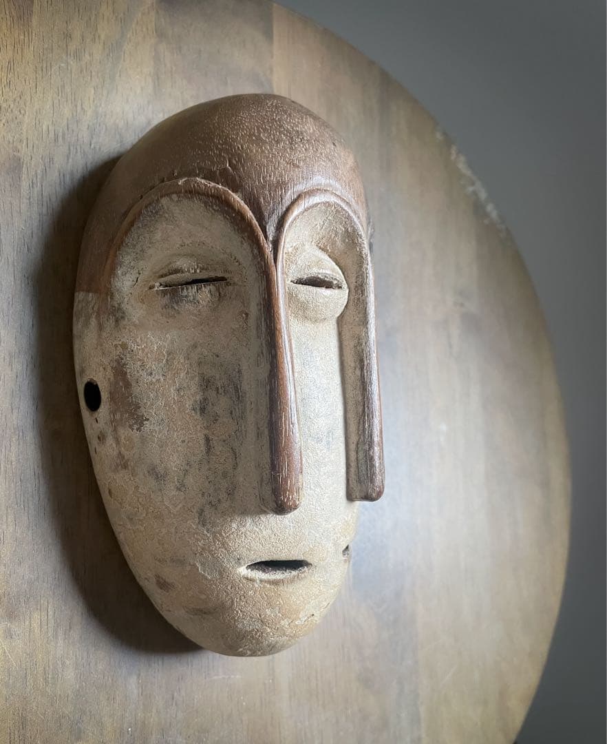 希少 コンゴ レガ族 3面 マスク