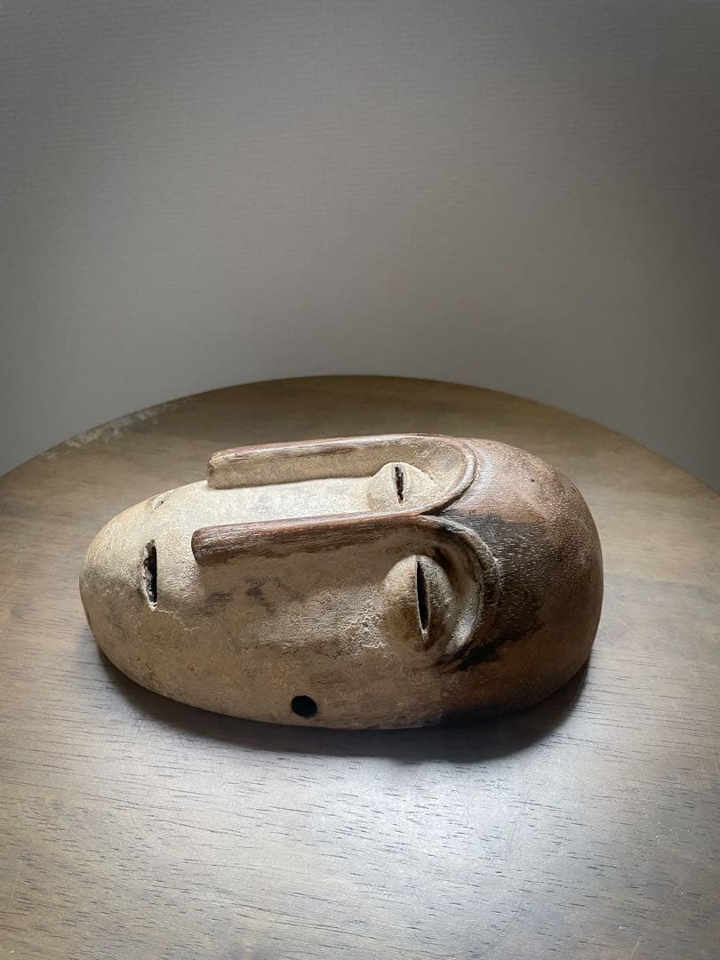 希少 コンゴ レガ族 3面 マスク