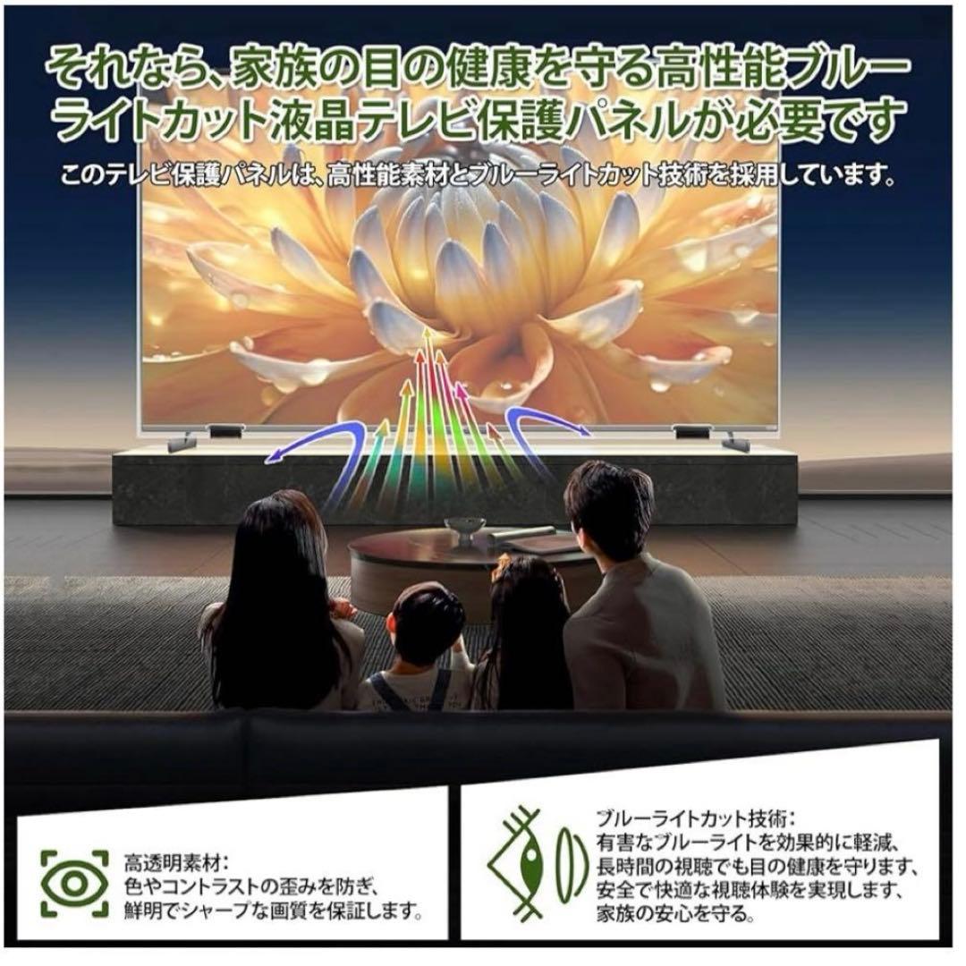 北海道受け渡し限定 テレビ保護パネル 65インチ 有機el カバー アクリル