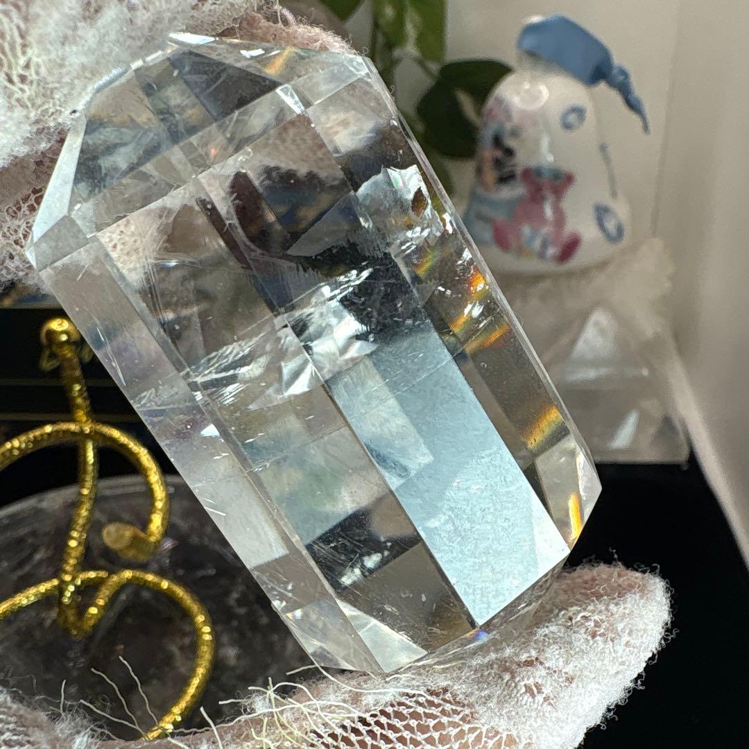 高品質 水晶BIGサイズ12面カット♡♡No.2356