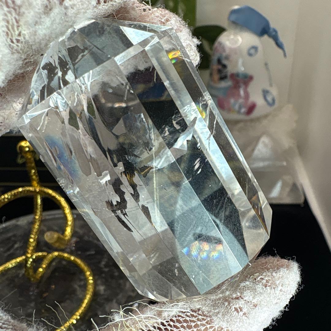 高品質 水晶BIGサイズ12面カット♡♡No.2356