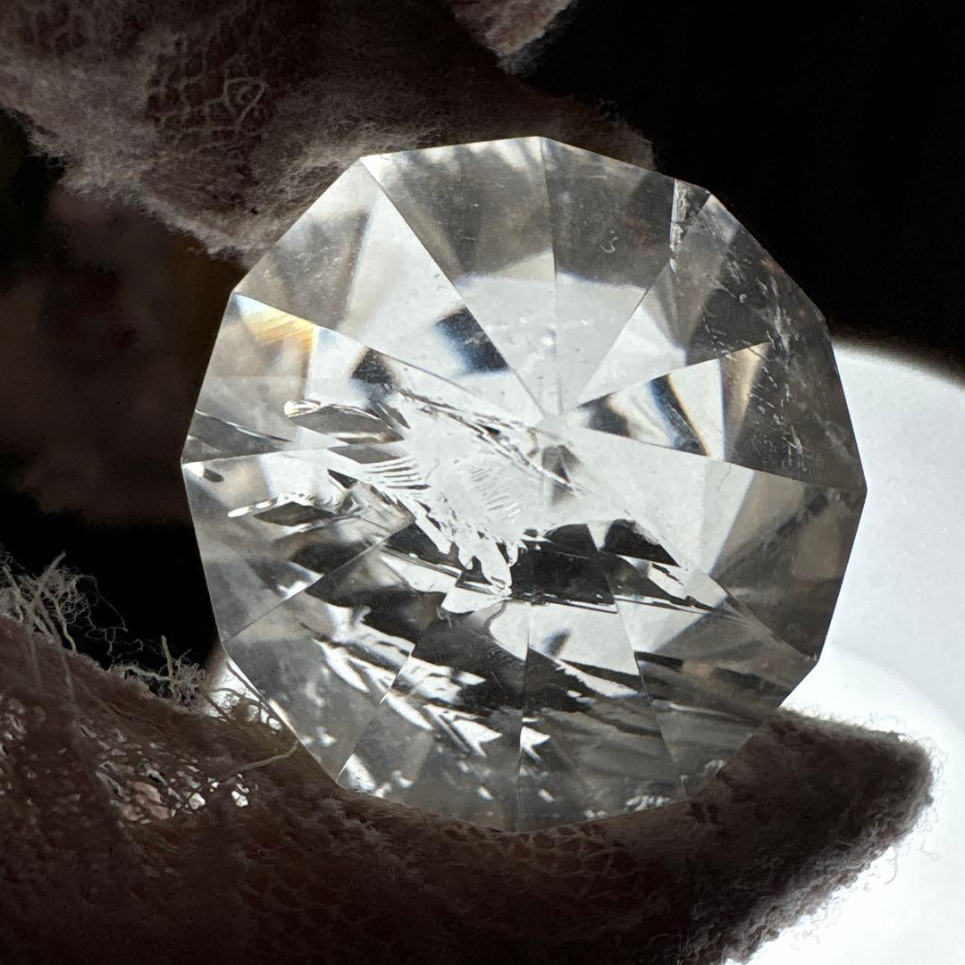 高品質 水晶BIGサイズ12面カット♡♡No.2356