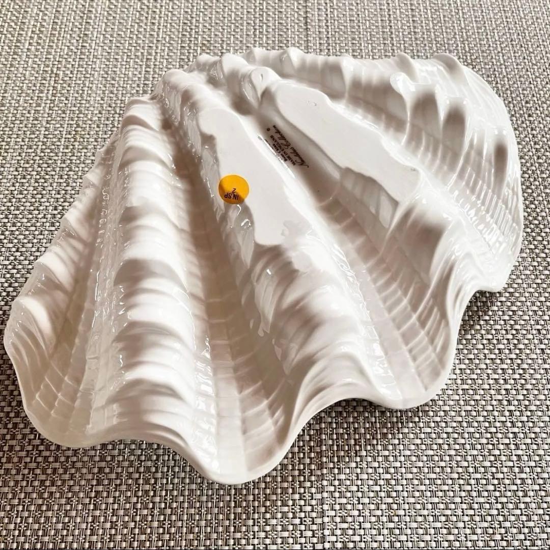 《未使用》 ウェッジウッド 貝殻型皿 ノーチラスコレクションレア