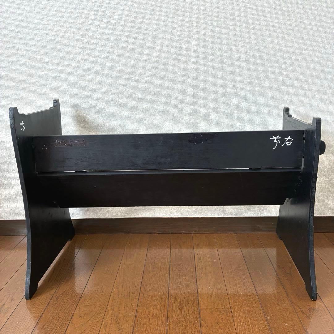 お筝 お琴 伝統的な筝 13弦 木製　琴台付き